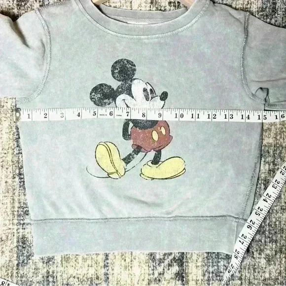 Disney Kids Mickey Mouse Pullover Sweatshirt Size 4 - Picture 12 of 13